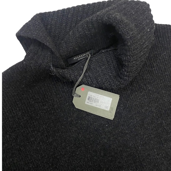 NWT All Saints Hettie Jumper in Black Marl Size Extra Small XS - Picture 6 of 10